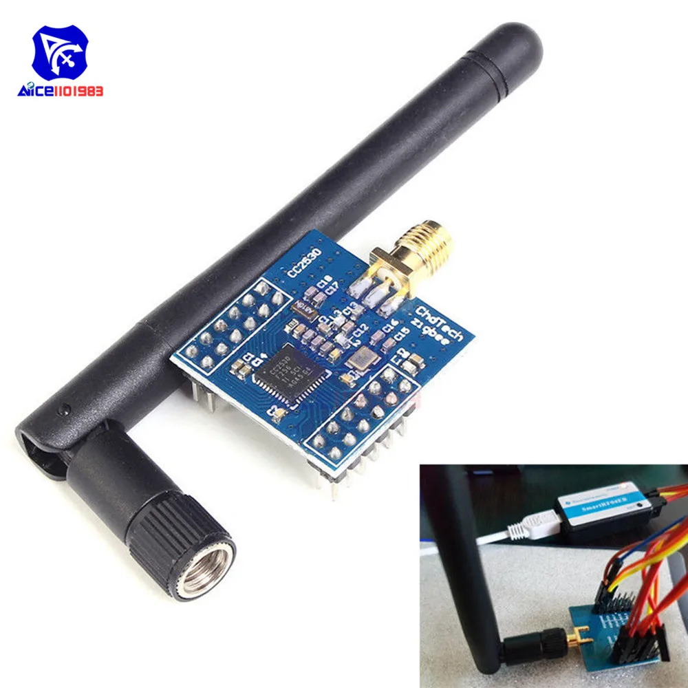 CC2530 Zigbee модуль UART беспроводная основная макетная плата CC2530F256 последовательный