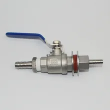 Homebrew бродильный клапан комплект 1/" шланг Барб выход и 1/2" Барб