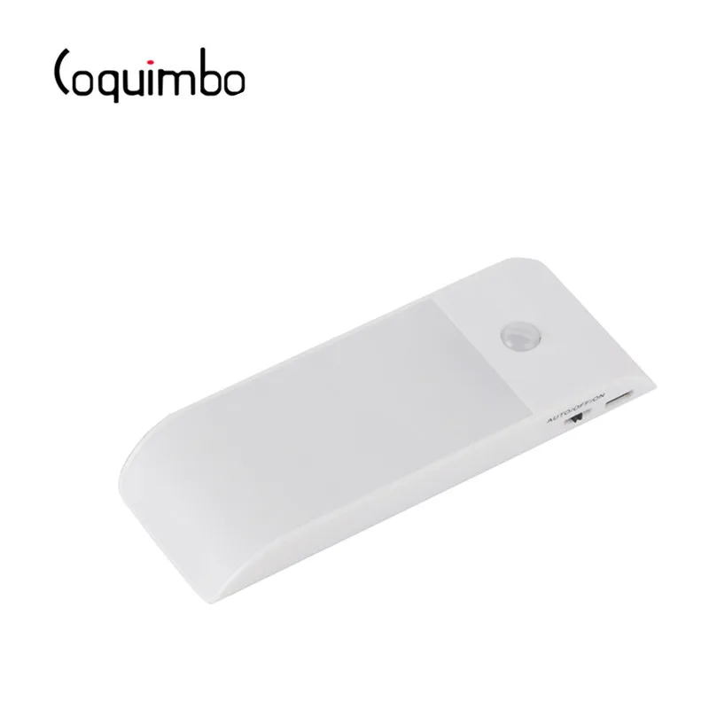 

Coquimbo PIR Motion Sensor Magnet Wall Light USB Rechargeable Night Light For Wardrobe Corridor Hallway Kitchen White/Warm Light