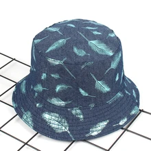 JAYCOSIN унисекс для взрослых Двусторонняя одежда перо Рыбацкая шляпа Солнцезащитная шляпка для ношения на открытом воздухе Прямая поставка 19JUN16