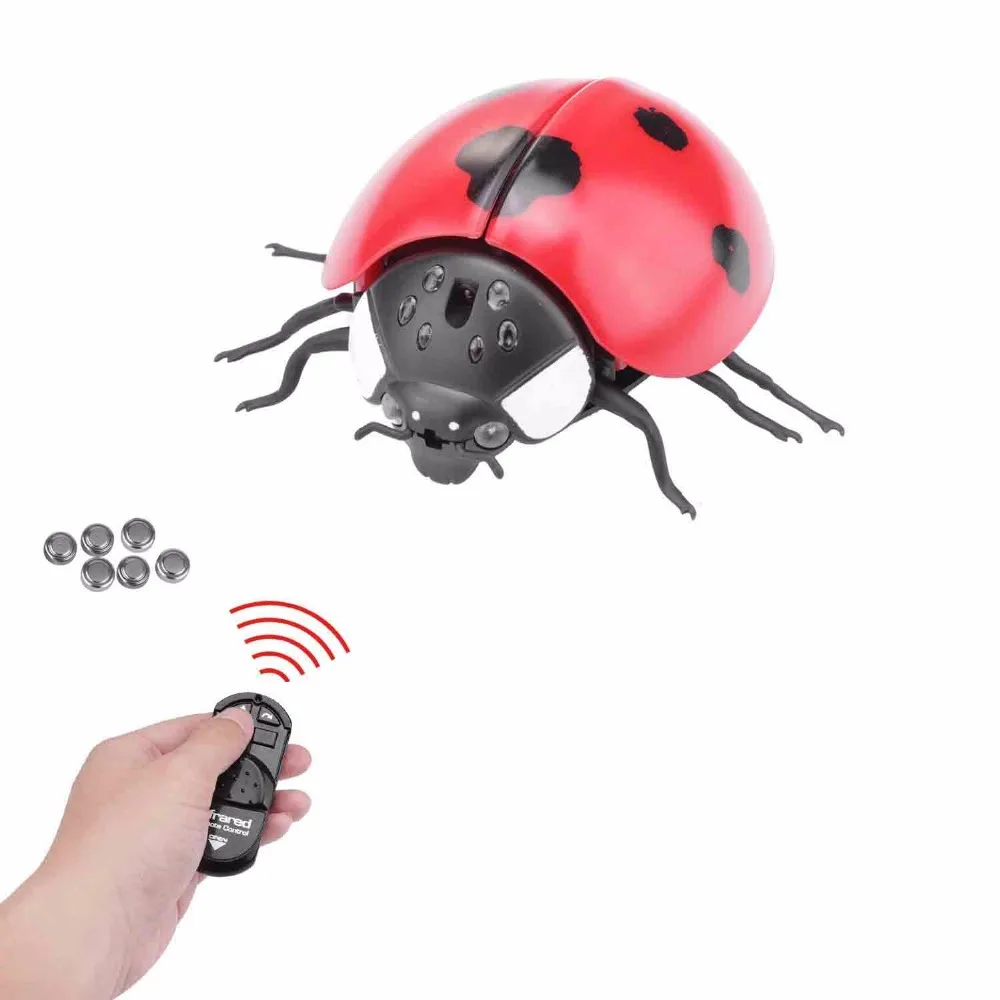 

Infrared Electronic RC Animal Simulation Robotic Insect Prank Pet Toys Cockroach for Dog Cat Remote Control Spider Cobra Snake