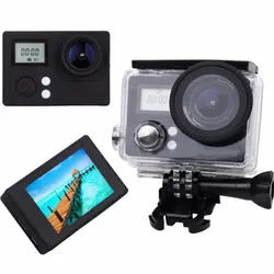 Экшн-камера Ultra HD 4 К/30fps Wi-Fi 2,0 "Подводное плаванье водонепроницаемый шлем Cam спорта камера Экран 1080 P extreme pro cam