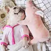 Домашние собаки, спящие свинки, игрушки, теплые мягкие плюшевые хлопковые спальные партнеры для щенков, жевательные интерактивные игрушки, ... ► Фото 3/6