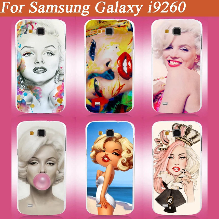 Высококачественный модный жесткий чехол LovelyMarilyn Monroe с принтом сделай сам для Samsung