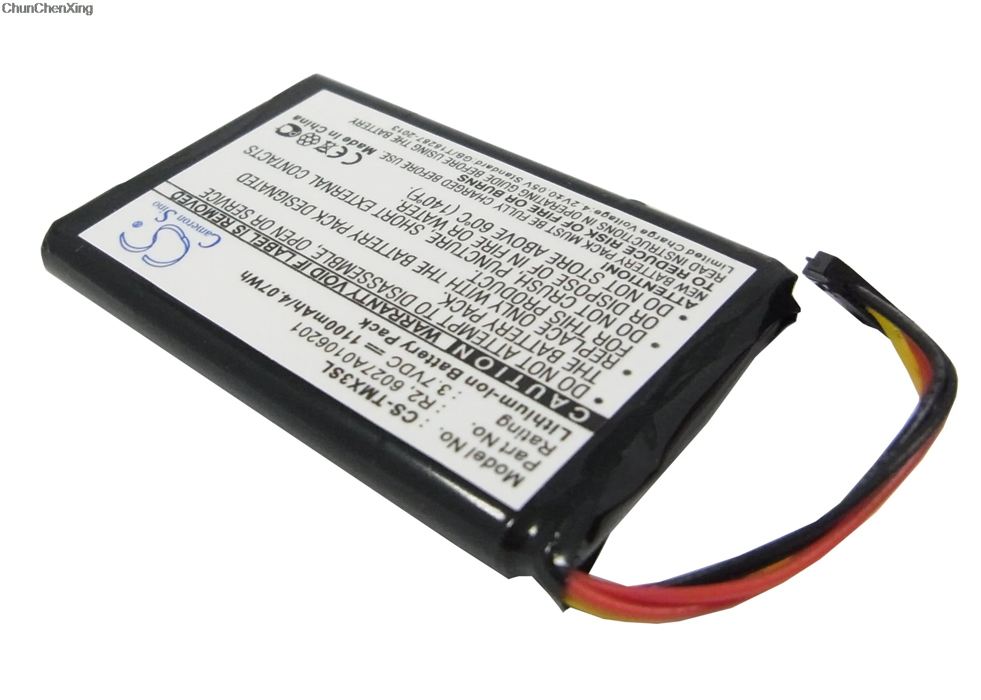 Аккумулятор Cameron Sino 1100 мАч 6027A0106201 R2 для TomTom 1EP0.029.01 4EP0.001.02 5EP0.029.01 XXL IQ