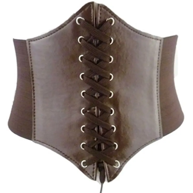 Women font b Slim b font Body Shaper Buckle Wide Waistband Waist Belt Underbust Corset Belt