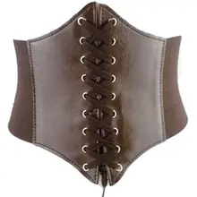 Women font b Slim b font Body Shaper Buckle Wide Waistband Waist Belt Underbust Corset Belt