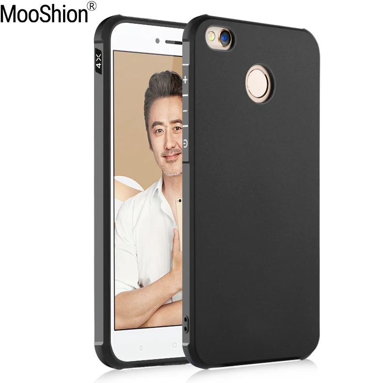 Mooshion Brand Luxury Soft Rubber Silicon Case For xiaomi Redmi 4X Hybrid Armor Mobile Phone Cover For xiaomi Redmi4X 5.0 inch a-mobile-redmi : image Mooshion Brand Luxury Soft Rubber Silicon Case For xiaomi Redmi 4X Hybrid Armor Mobile Phone Cover For xiaomi Redmi4X 5.0 inch a-mobile-redmi