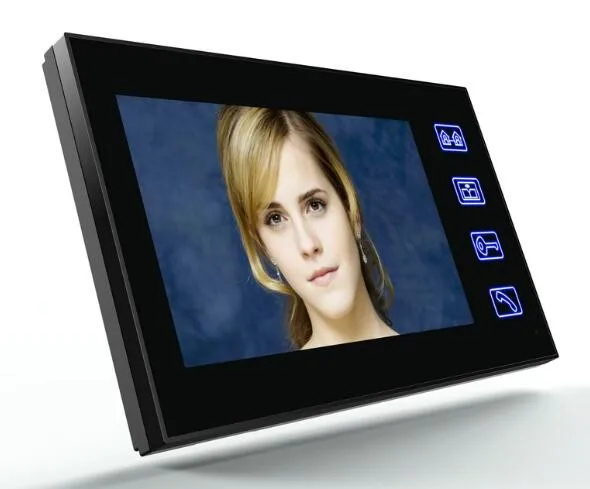 Yobang безопасности Бесплатная доставка 7 дюймов изделие видео-телефон двери с ИК Ночное видение ИК-камеры видеодомофон дверной звонок