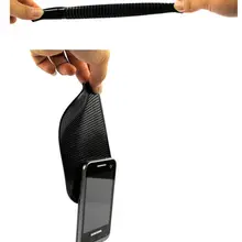 BBQ@ FUKA черный Мощный Силикагель волшебный липкий коврик для автомобиля Противоскользящий нескользящий коврик для телефона