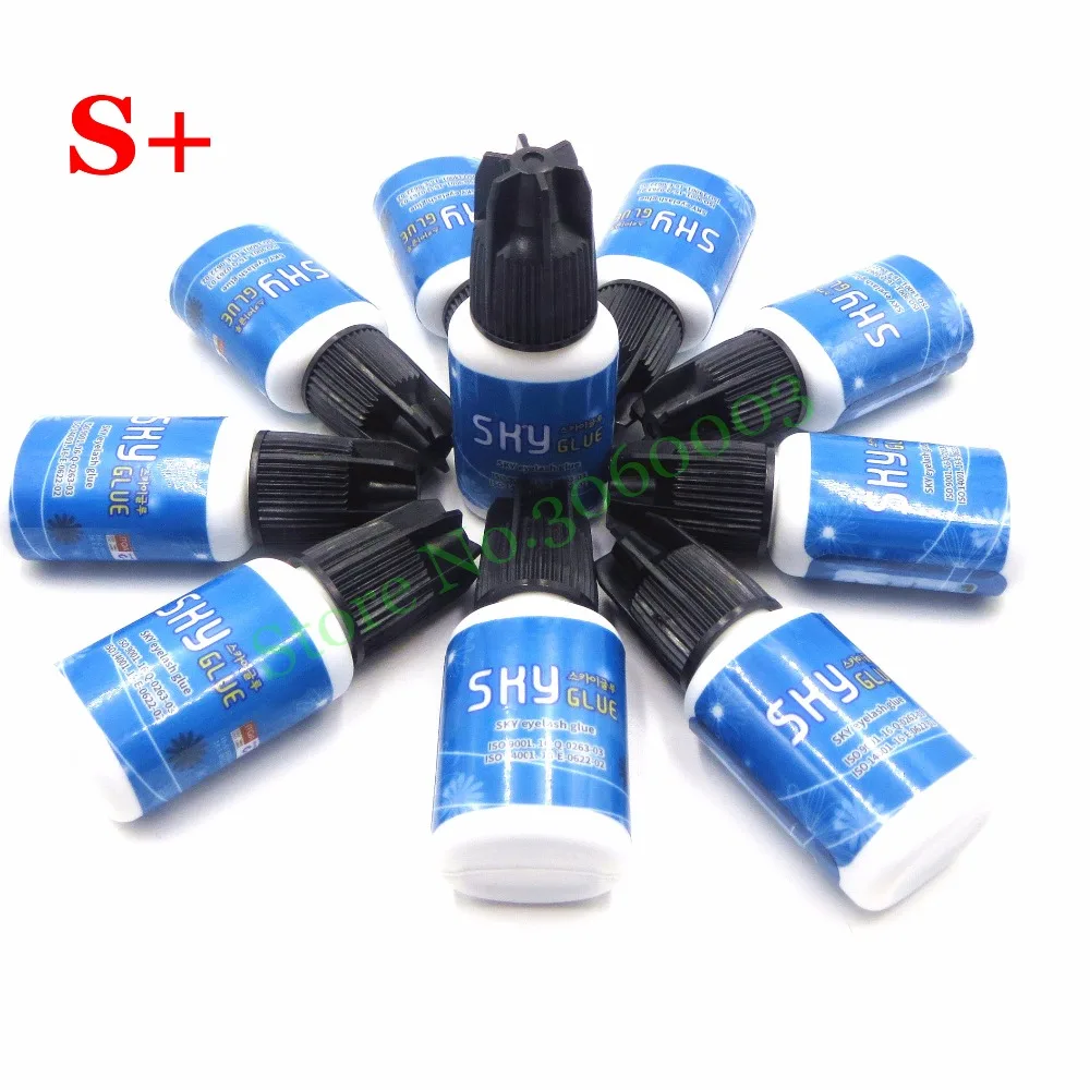 Free Shipping 2 pcs Korea Strongest Sky Glue for Eyelash Extensions Sky