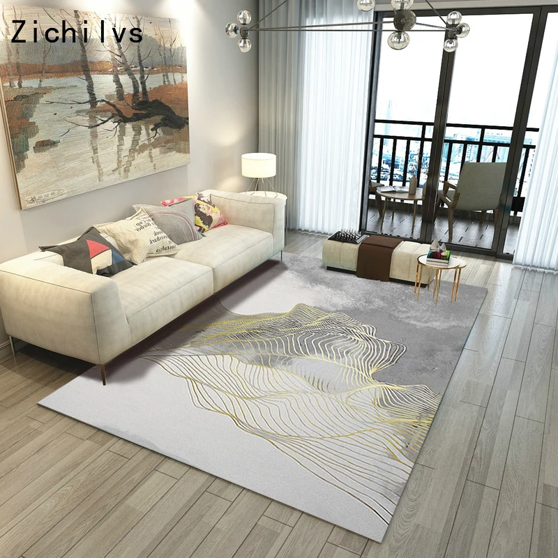 Zichilvs ковры с абстрактными рисунками для гостиной современный ковер для спальни диван журнальный столик большой коврик для кабинета ковер в скандинавском стиле