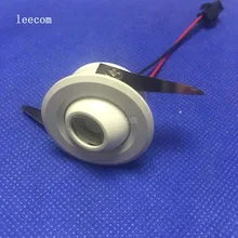 AC230V Светодиодный точечный мини-светильник 10 шт. белый корпус с регулируемой яркостью лампа для шкафа 1,5 Вт Высокая мощность Led белый теплый белый Внутреннее освещение