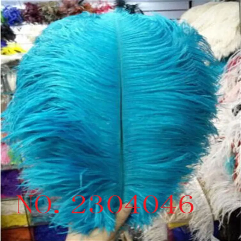 20pcs beautiful natural ostrich feathers 18 20 inch (45 50 cm) dye lake