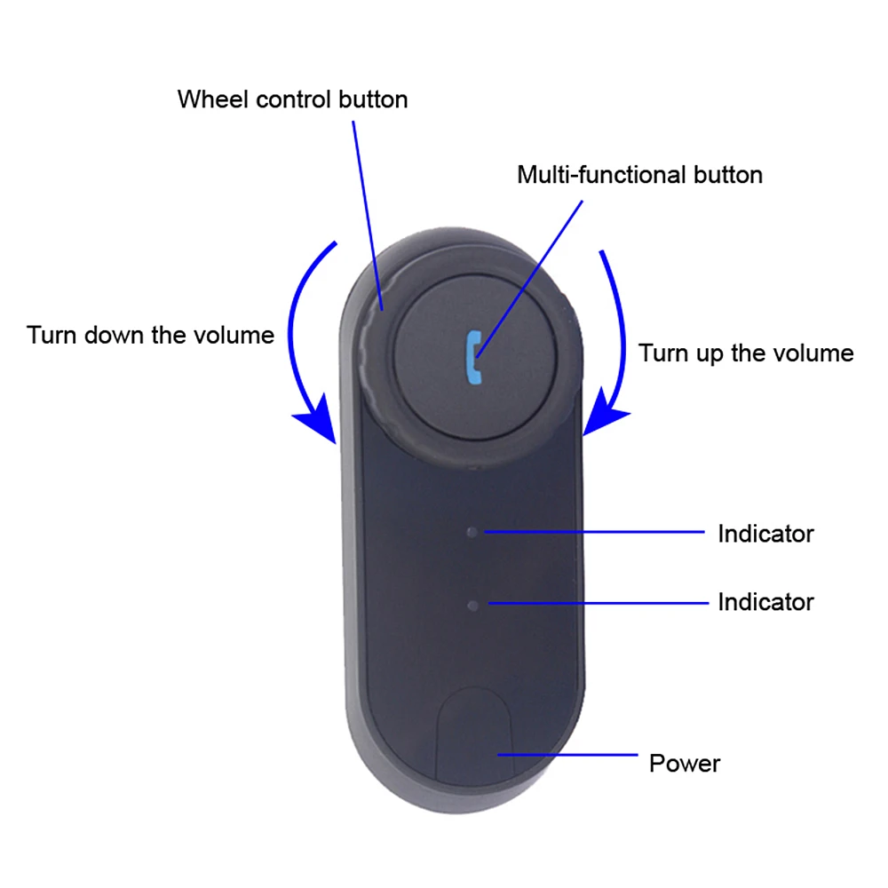 Водонепроницаемые наушники FreedConn для мотоциклетного шлема с Bluetooth беспроводные