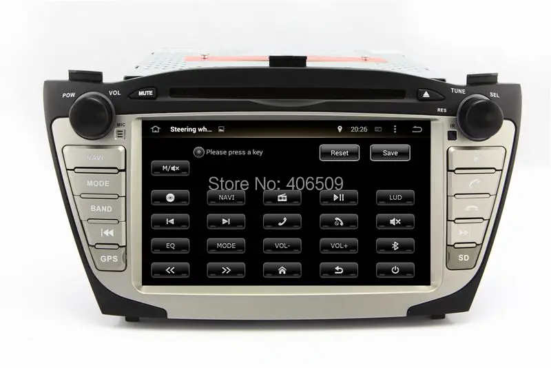Cheap Android 7.1 In Dash Car DVD Player for Hyundai Tucson IX35 with GPS Navigation Bluetooth Radio USB SD AUX Audio WIFI 4Core+2G 4