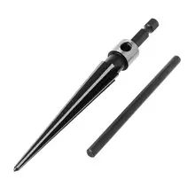 3-13 мм Мост штифтовое отверстие ручной расширитель Т-образная ручка коническая 6 рифленая фаска буровая коронка по дереву инструмент для резки