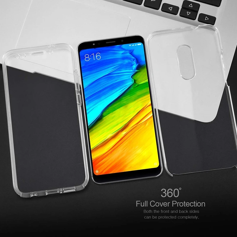 Чехол на весь корпус для Redmi Note 7 5 Plus 5A 6A 6 Pro 4X S2 Xiaomi Mi 8SE 8 Lite A1 A2 Pocophone F1 360 градусов