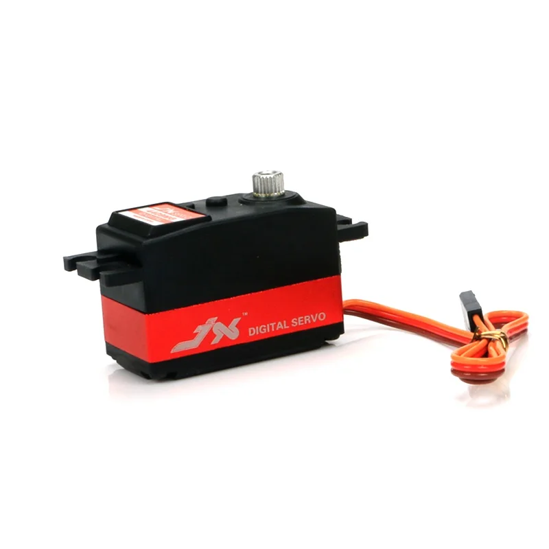 

RC JX 4409MG digital servo 45g 10KG torque metal gear HV 90 120 180 300 360 degrees continuous rotation for RC cars boats