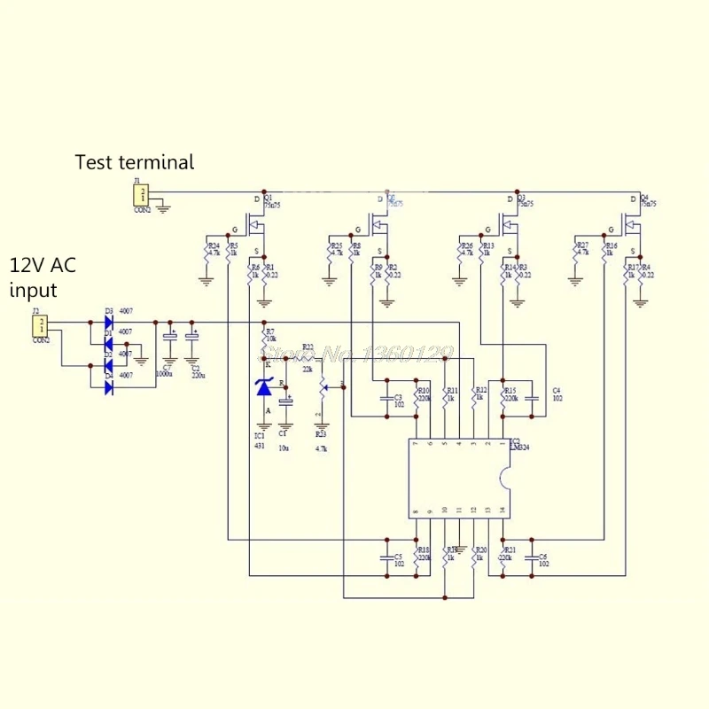 DIY наборы 150 Вт 10А тест емкости батареи er регулируемый постоянный ток электронный сброс нагрузки тест