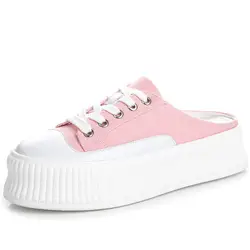 Msfair белый розовый 2019 Для женщин Скейтбординг обувь спортивная ходьба женские кроссовки женские для девочек брендовая модная повседневная
