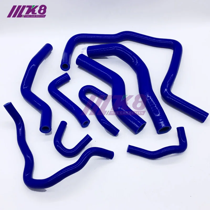 

Silicone Radiator Hose Kit For Honda FIT L13/15 GE8 2009~ (9PCS) red/blue/black
