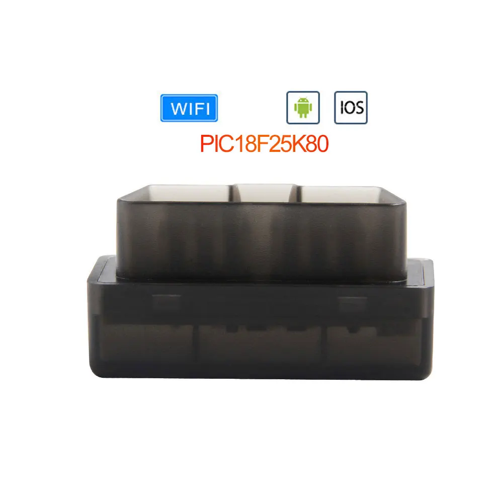 OBD2 elm327 V1.5 PIC18F25K80 obd2 сканер для автомобилей ELM327 bluetooth адаптер автомобильный диагностический сканер - Цвет: WIFI-small