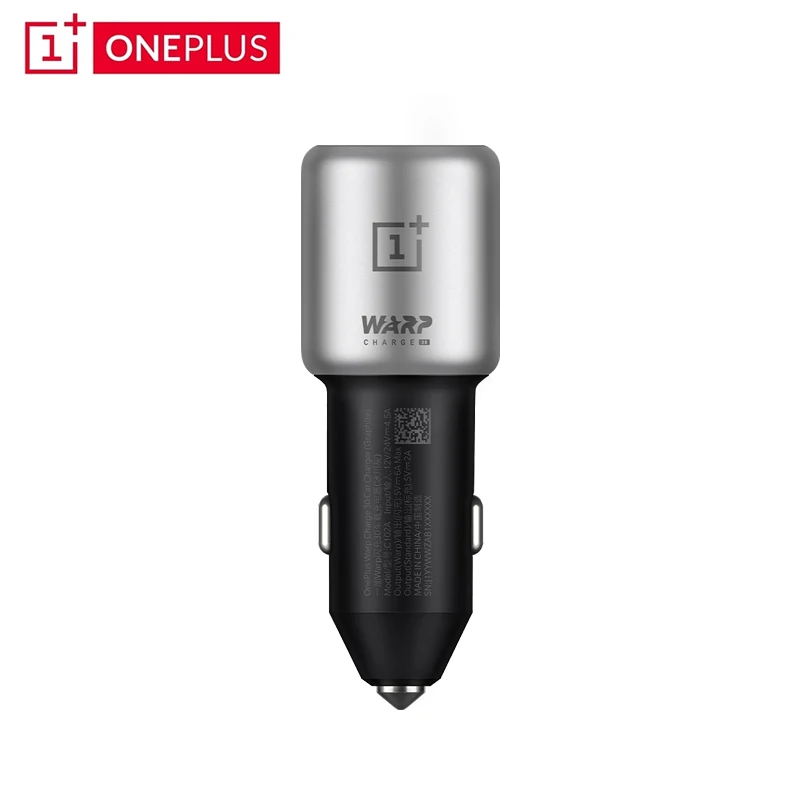 Автомобильное зарядное устройство Oneplus 7 pro оригинальный адаптер для быстрой