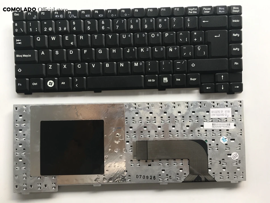SP испанская клавиатура для Fujitsu Pa1510 Pa2510 PI2515 Pi1510 черная клавиатура раскладка клавиатуры