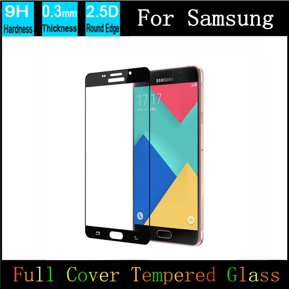 Mix 100 шт. закаленное Стекло для samsung Galaxy A7 A5 A3 J7 J5 J3 J2 2016 J510 A310 ЖК дисплей Экран