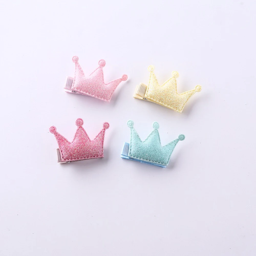 Dog Cat Crown Hair Clips Hairpin Glittering Hairgrips Pet Dog Lovely Hair Accessories Baby Christmas