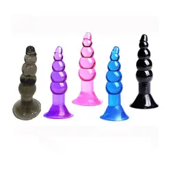 Даже бисером анальный плагин игрушки для мужчин Для женщин Женский Мужской мастурбатор Силиконовые Butt Plug пара сексуальные игрушки для