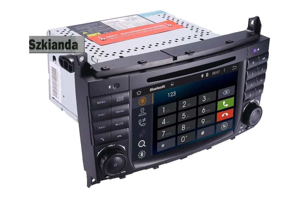 Автомобильный GPS навигатор для Mercedes Benz C Class W203 2004 2007 c200 C230 C240 C320 C350 CLK W209 радио Wi Fi dvd