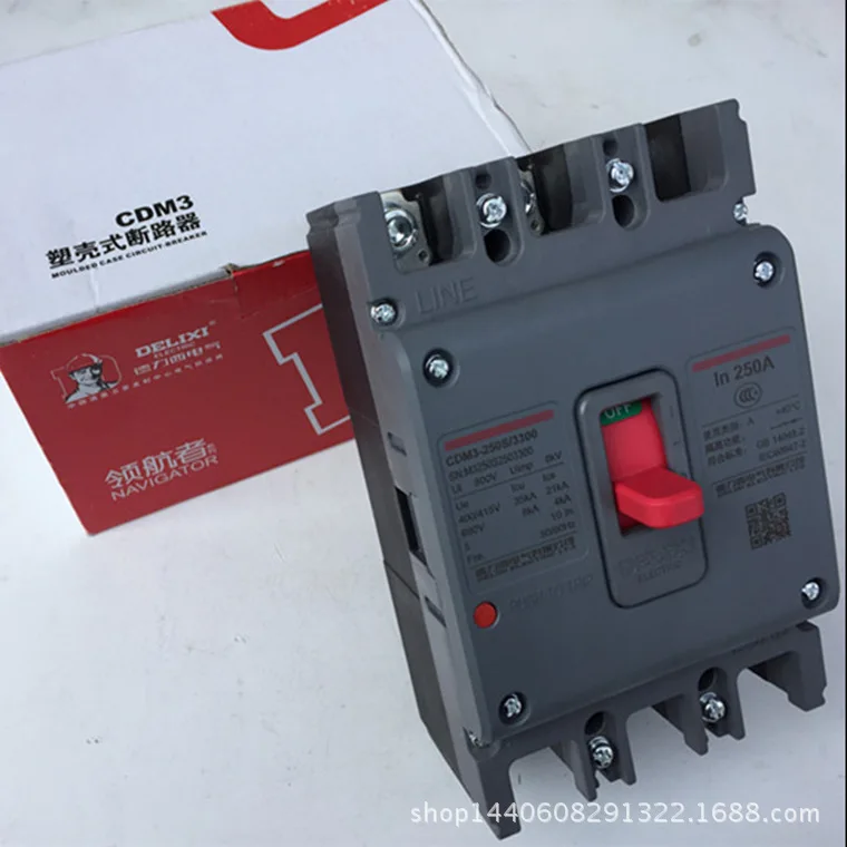 

DELIXI CDM3 250A Air switch, circuit breaker