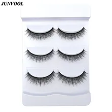 3D натуральный крест норковые ресницы 15 пар норковые волосы ручной работы накладные ресницы сексуальные очаровательные ресницы для наращивания высокого качества