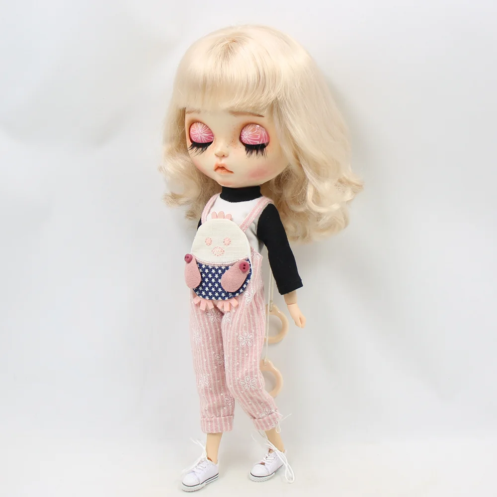 Neo Blythe Doll Jumpsuit With Shirt 4