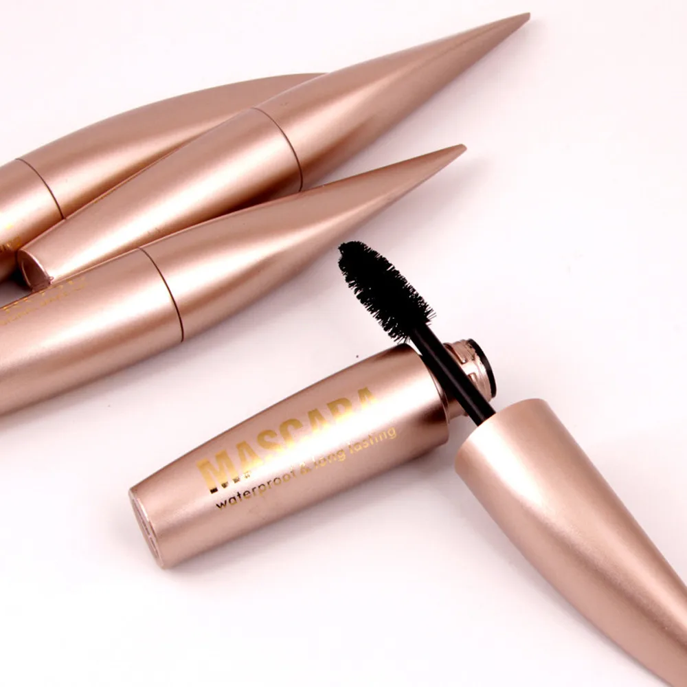 New Black MISS ROSE Eyelashes Mascara Makeup Golden Eyelash Extension