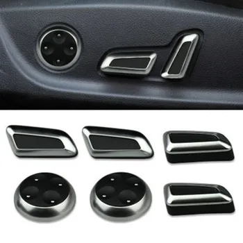 

Chrome Car Seat Adjustment Switch Control Adjuster for VW AUDI A6 A3 TT A4 A6L A7 Q5 Q3 A5 A4L