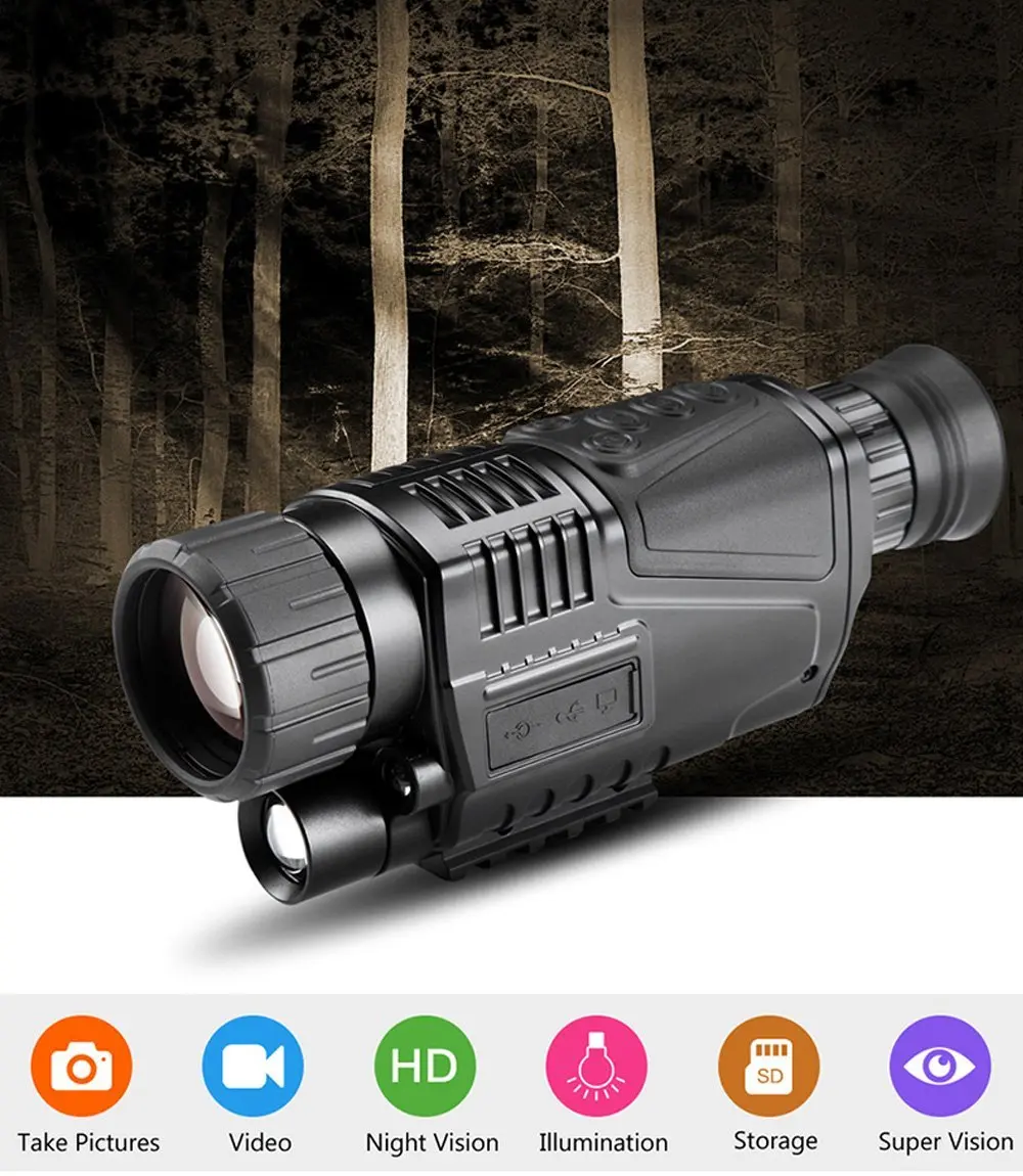 14-NV001 5x40 Infrared IR Digital Night Vision Monocular (5)