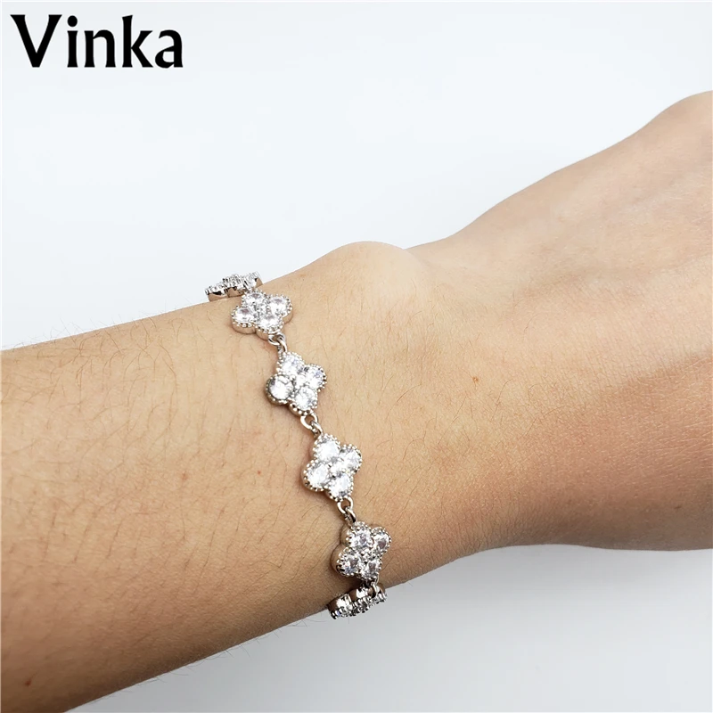 Nice Accessories Lovely Bracelet Flower Jewelry Women Fashion Simple