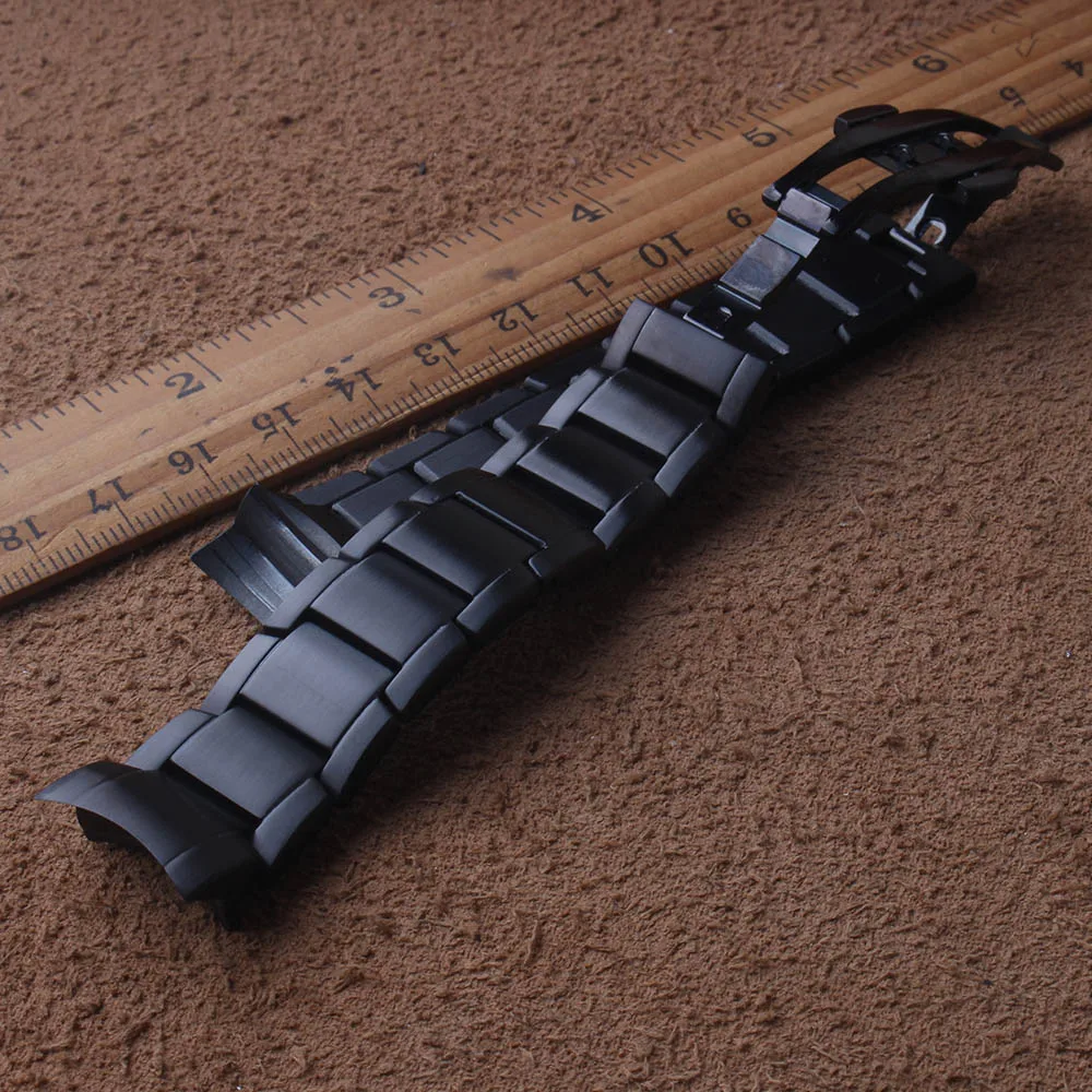 Ремешок из нержавеющей стали для Samsung Galaxy Watch 42 мм 46 спортивный браслет с