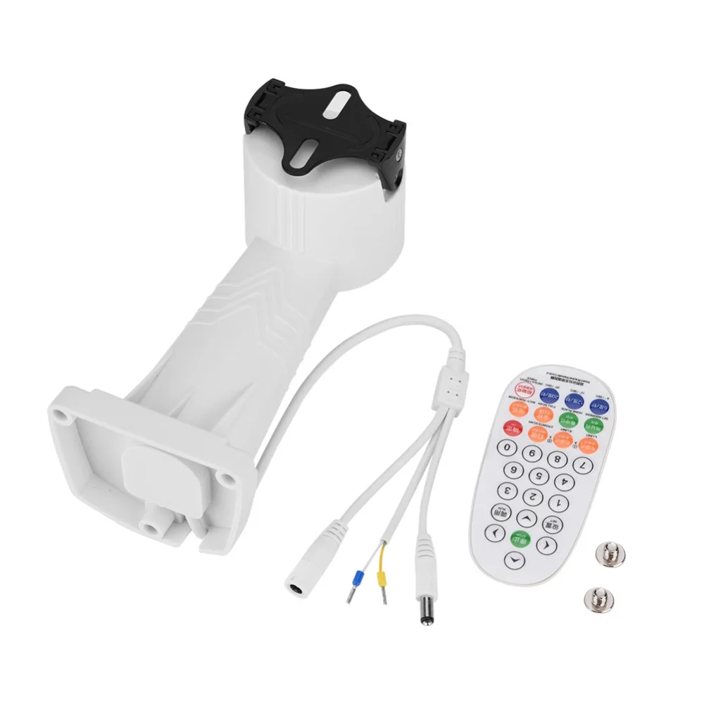 

Onibearing Vertical Horizontal Rotating Remote Control PTZ Bracket Pan Tilt Installation Stand Holder CCTV Surveillance Camera