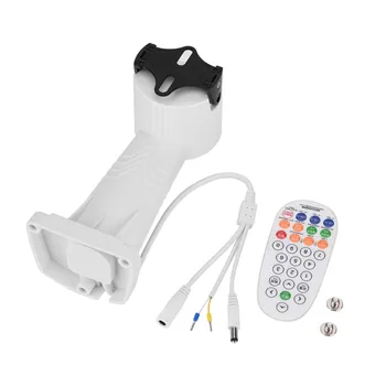 

Onibearing Vertical Horizontal Rotating Remote Control PTZ Bracket Pan Tilt Installation Stand Holder CCTV Surveillance Camera