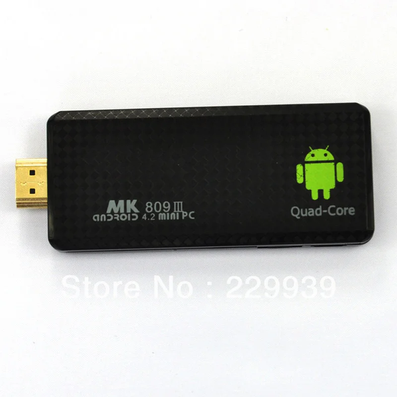 

portable hotselling MK809III wifi android smart tv box internet stick tv for android