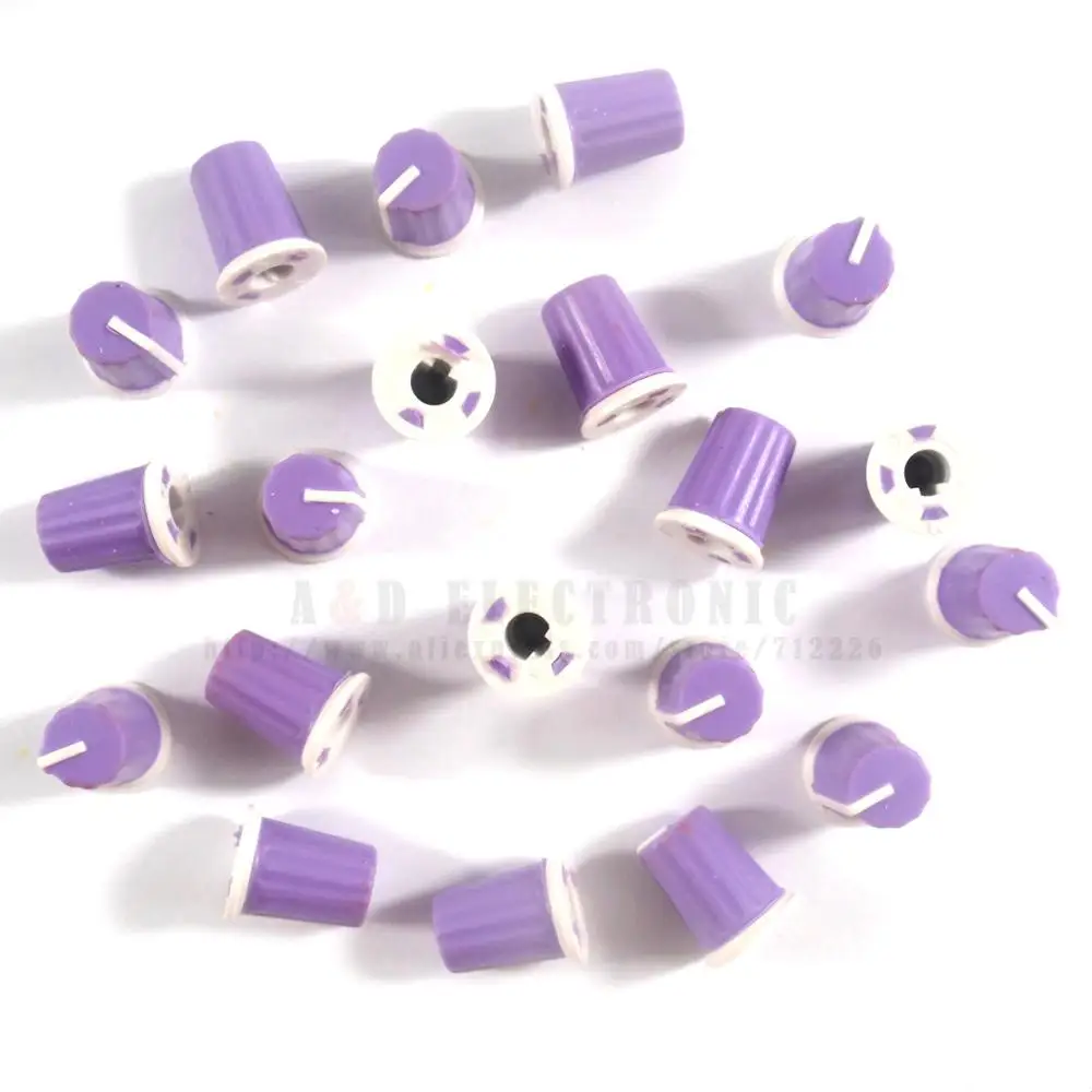 100pcs Hiqh quality EQ Rotary Knob For Pioneer DJM800 900 2000 NXS DAA1176 DAA1305 Purple Color | Электроника