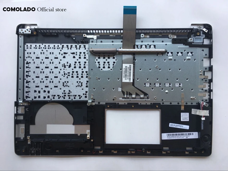 

TR Turkish keyboard For ASUS K551 K551L S551L S551LN V551 Top Cover Upper Case Palmrest Silver keyboard TR Layout