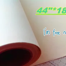 Производство 380 г 4"* 18 м чистый хлопок пустой холст рулон для пигмента ультрафиолетовая краска на основе красителя