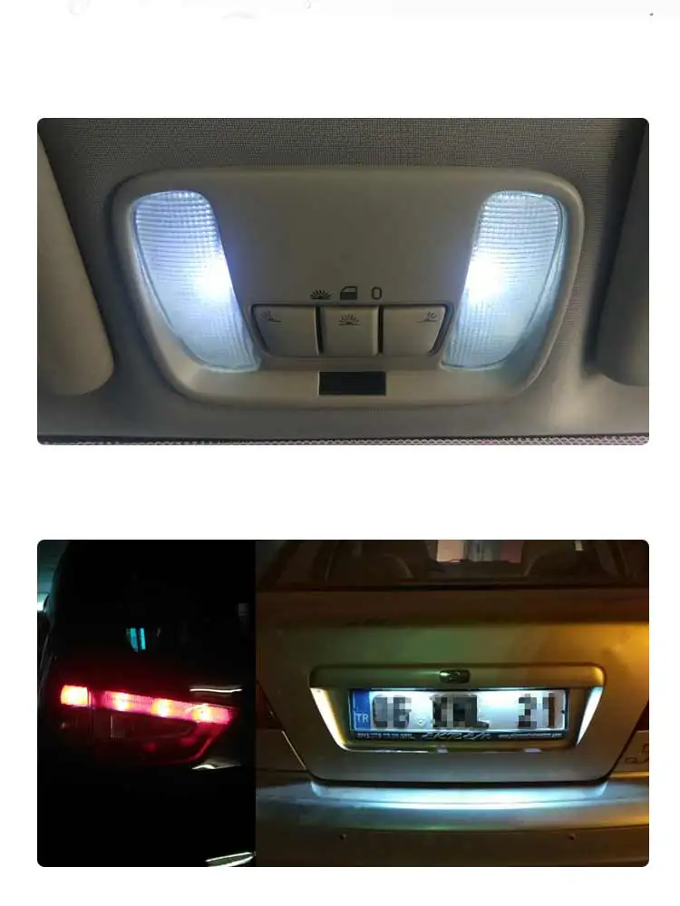 2 шт. 4014 8SMD супер яркий T10 светодиодный W5W светодиодный автомобильный светильник для чтения, автомобильные габаритные лампы, клиновые габаритные лампы, автомобильный интерьерный светильник