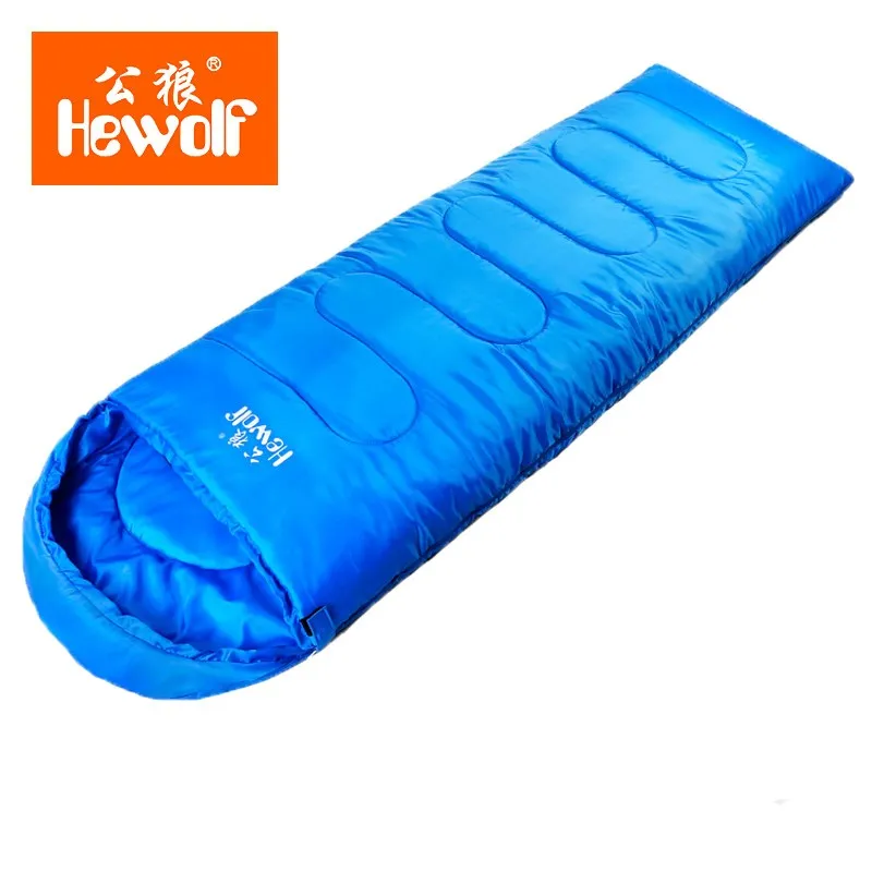 

Hewolf 210cm*70cm Ultralight Single Sleeping Bag 3 season available envelope type cotton sleeping bags