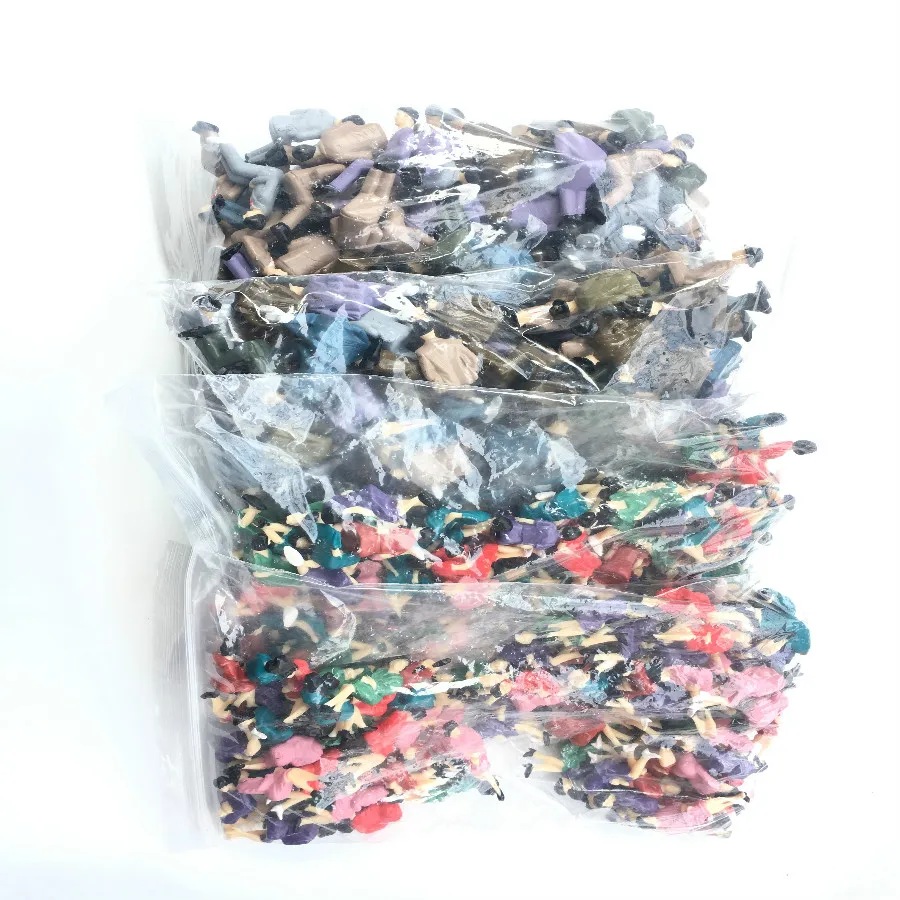 

2019 New Hot Sale 100pcs/lot Architecture Scale Model 1/30 Sitting Figure In Model Building Kits Toy